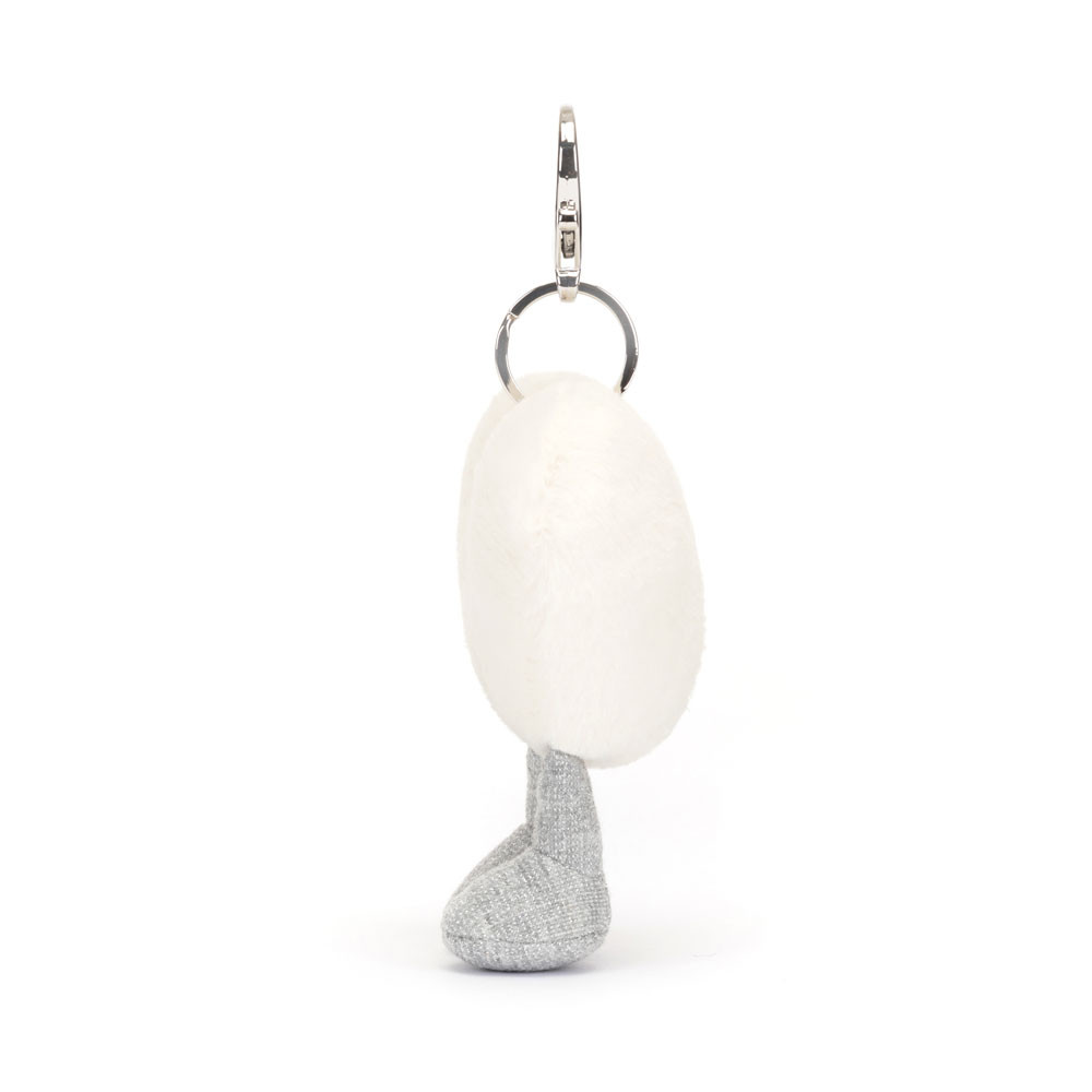 Amuseables Cream Heart Bag Charm - 图片 2
