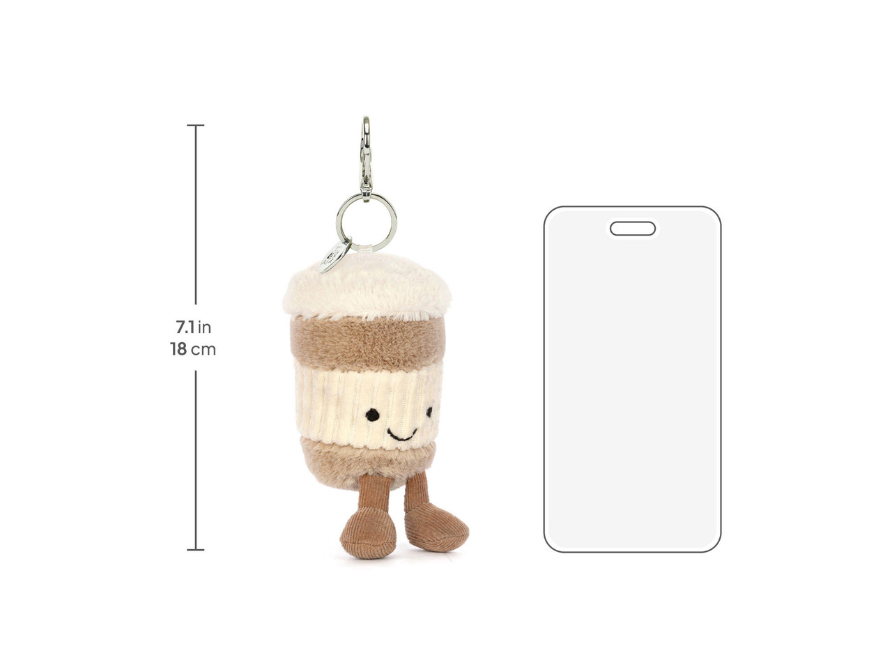 Amuseables Coffee-to-Go Bag Charm - 图片 5