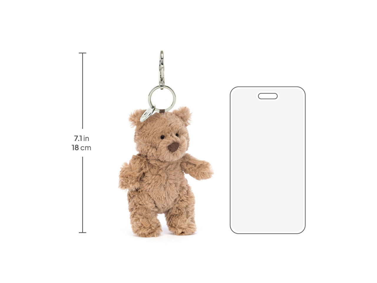 Bartholomew Bear Bag Charm - Image 4