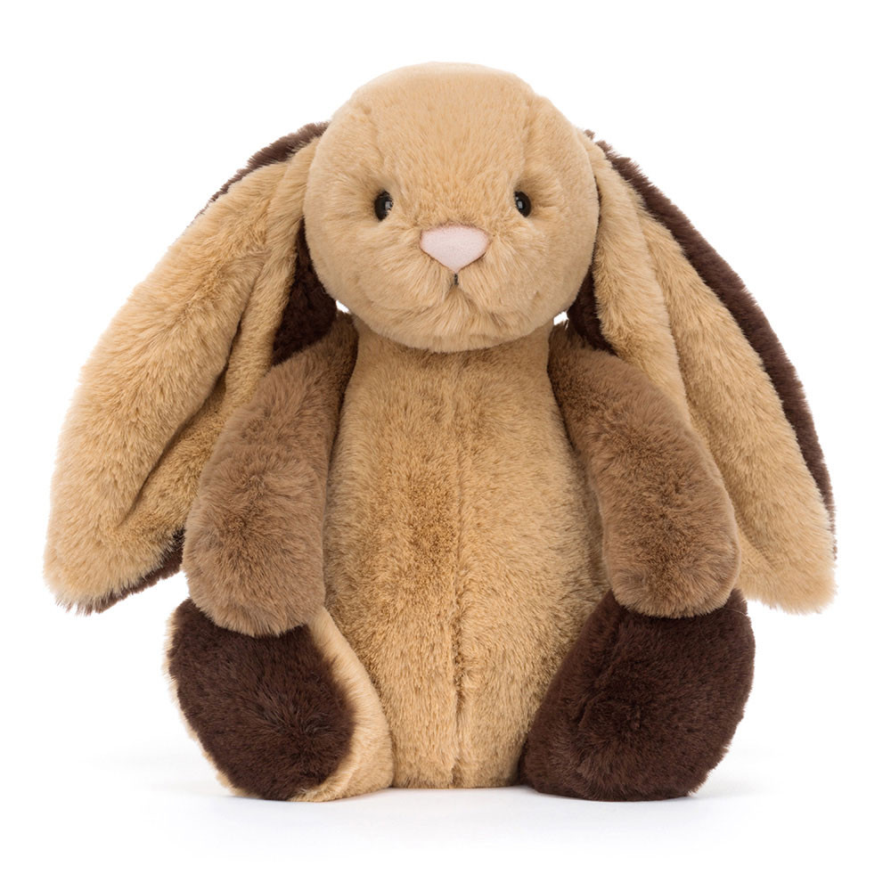 Bashful Patchwork Brown Bunny - Image 4