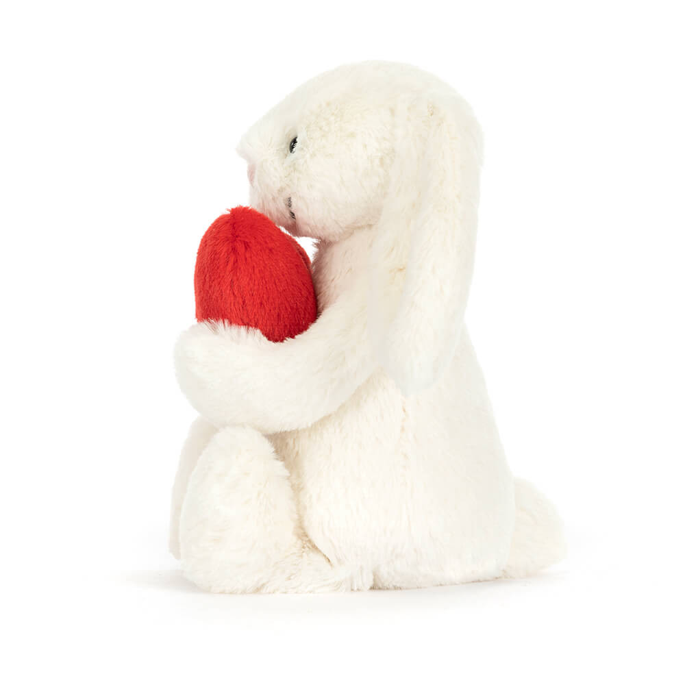 Bashful Red Love Heart Bunny - 图片 8