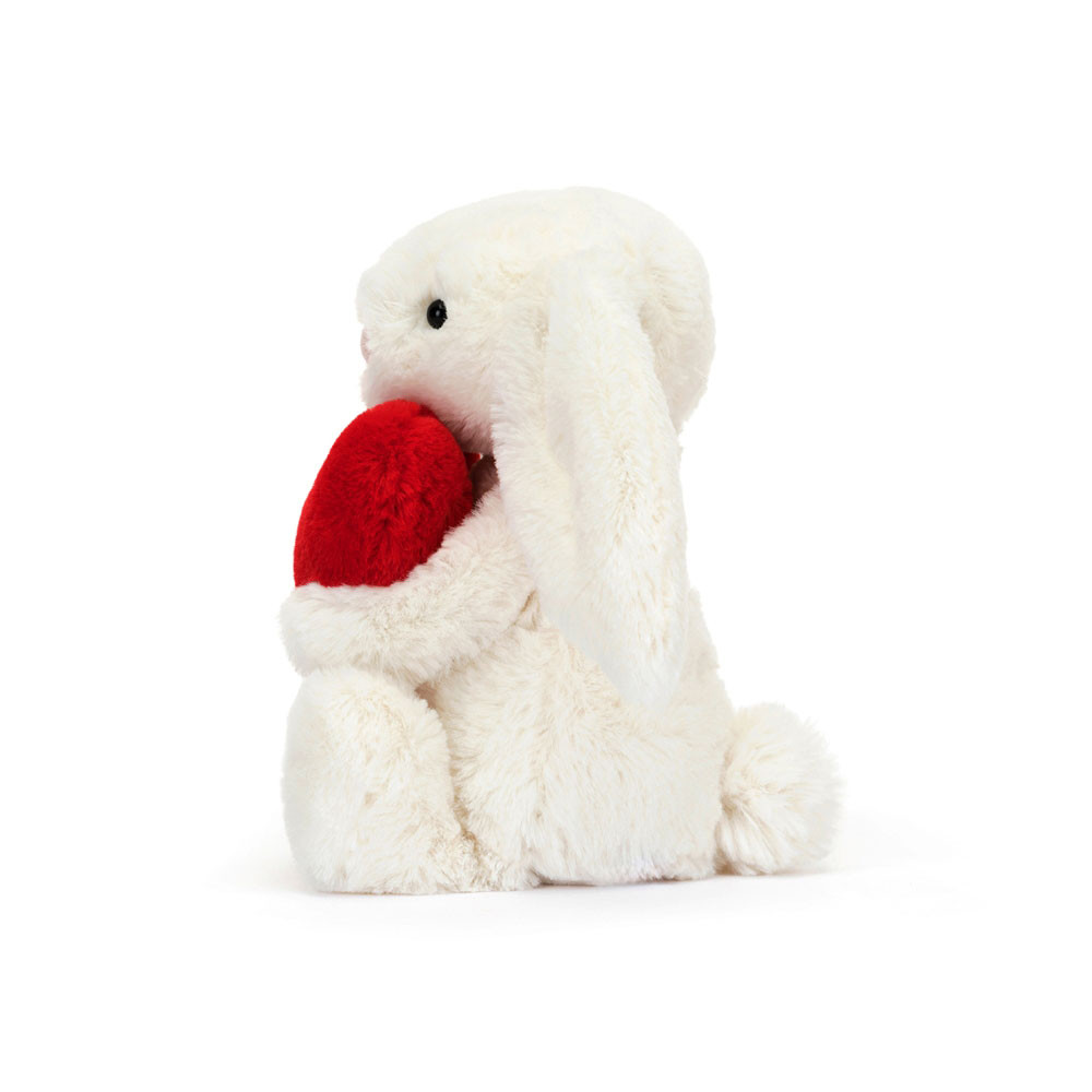 Bashful Red Love Heart Bunny - 图片 6