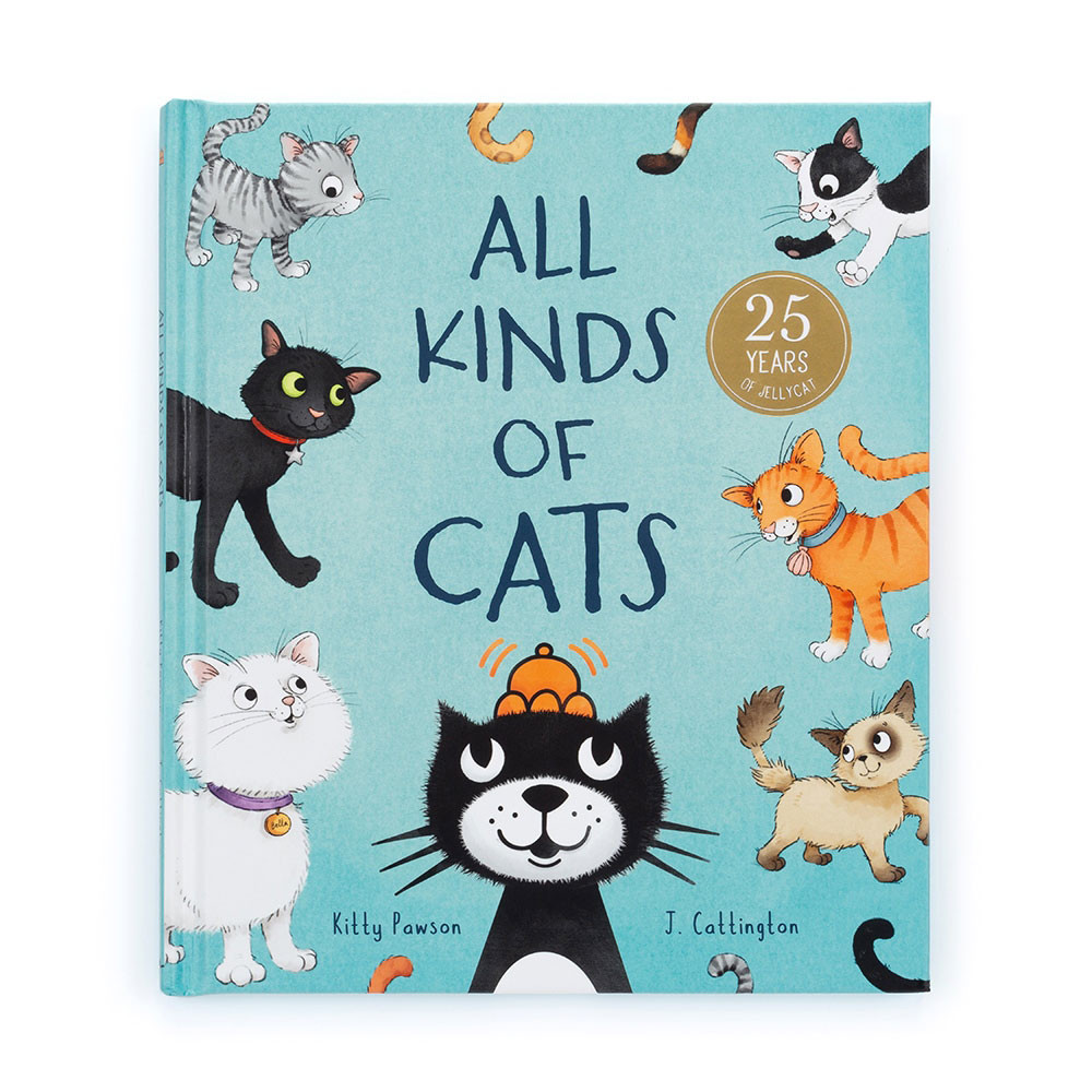 All Kinds of Cats Book & Jellycat Jack Medium - Image 2