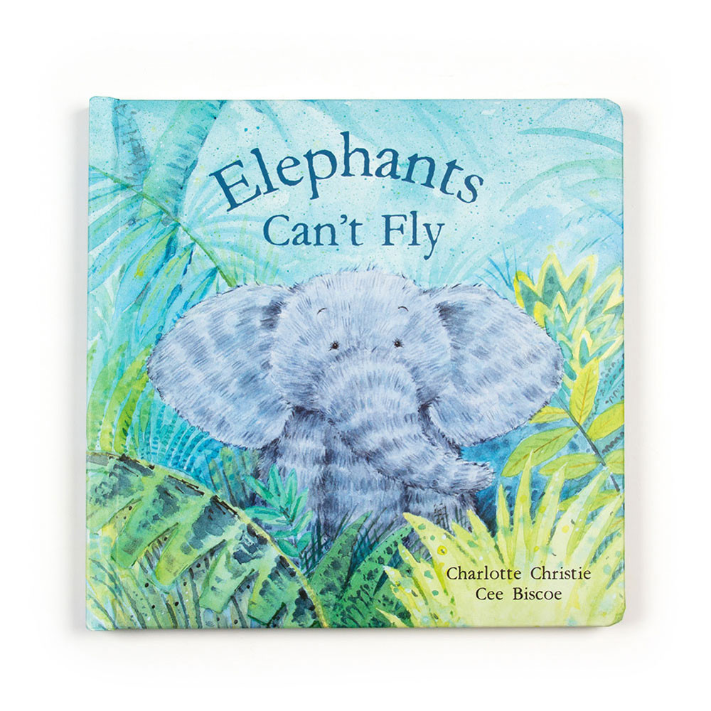 Elephants Can't Fly Book & Fuddlewuddle Elephant Medium - Image 2