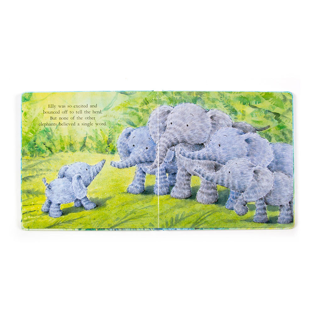 Elephants Can't Fly Book & Fuddlewuddle Elephant Medium - Image 4
